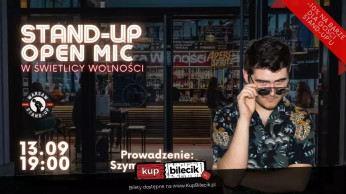 Stand-up Open mic - Warsaw Stand-up x Szymon Jaworski