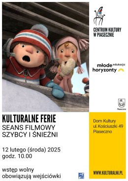 Piaseczno Wydarzenie Film w kinie KULTURALNE FERIE SEANS FILMOWY. SZYBCY I ŚNIEŻNI