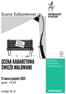 Zalesie Górne Wydarzenie Kabaret SCENA KABARETOWA. ŚWIEŻO MALOWANE