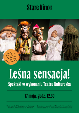 Milanówek Wydarzenie Inne wydarzenie „Leśna sensacja” Teatr Kultureska