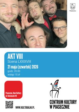 Piaseczno Wydarzenie Spektakl AKT VIII Scena LXXXVIII / IMPROV SHOW