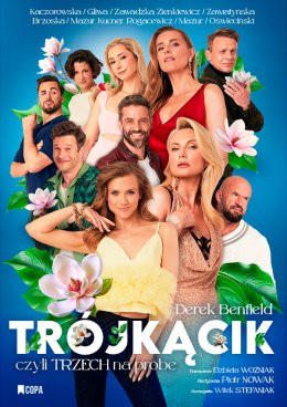 Pruszków Wydarzenie Spektakl Trójkącik, czyli trzech na próbę