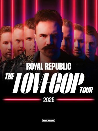 Warszawa Wydarzenie Koncert Royal Republic: The LoveCop Tour