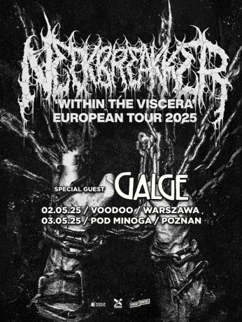 Warszawa Wydarzenie Koncert NECKBREAKKER + GALGE "Within The Viscera Tour"