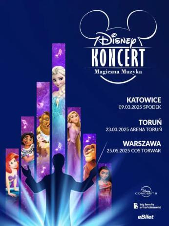 Warszawa Wydarzenie Widowisko DISNEY KONCERT – Magiczna Muzyka