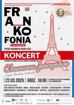 Żyrardów Wydarzenie Koncert Koncert Chansons françaises  "Pod niebem Paryża"  Lydie Charlotte Kotlinski