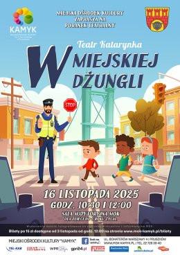 Pruszków Wydarzenie Spektakl Poranek Teatralny - W miejskiej dżungli - Teatr Katarynka