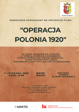 Otwock Wydarzenie Inne wydarzenie OPERACJA POLONIA 1920