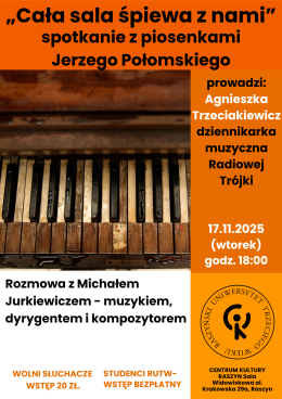 Raszyn (pow. pruszkowski) Wydarzenie Inne wydarzenie WYKŁAD RUTW: TAJEMNICE DAWNYCH PIOSENEK