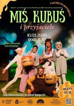 Warszawa Wydarzenie Inne wydarzenie Teatralny Poranek Bajkowy "Miś Kubuś i Przyjaciele"