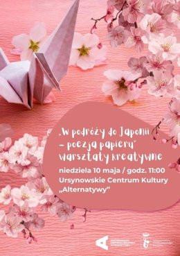 Warszawa Wydarzenie Inne wydarzenie „W podróży do Japonii – poezja papieru” | warsztaty kreatywne