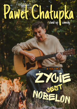 Milanówek Wydarzenie Stand-up Paweł Chałupka - nowy program: Życie jest nobelon