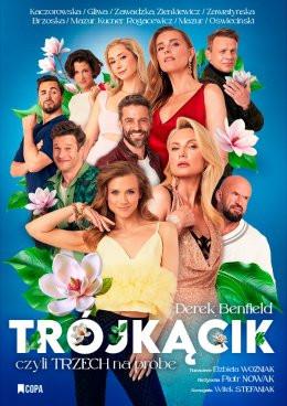 Pruszków Wydarzenie Spektakl Trójkącik, czyli trzech na próbę