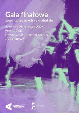 Warszawa Wydarzenie Inne wydarzenie Gala finałowa zajęć tanecznych i akrobatyki