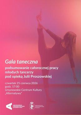 Warszawa Wydarzenie Inne wydarzenie „Gala taneczna” | podsumowanie całorocznej pracy młodych tancerzy pod opieką Julii Proszowskiej