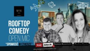 Warszawa Wydarzenie Stand-up ROOFTOP COMEDY OPEN MIC