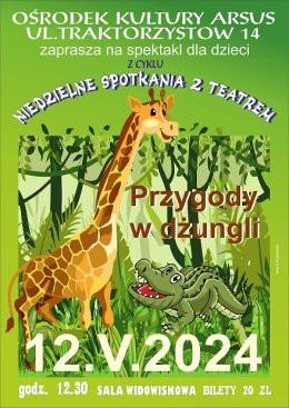 Warszawa Wydarzenie Inne wydarzenie Bajka dla dzieci pt. "Przygody w dżungli"
